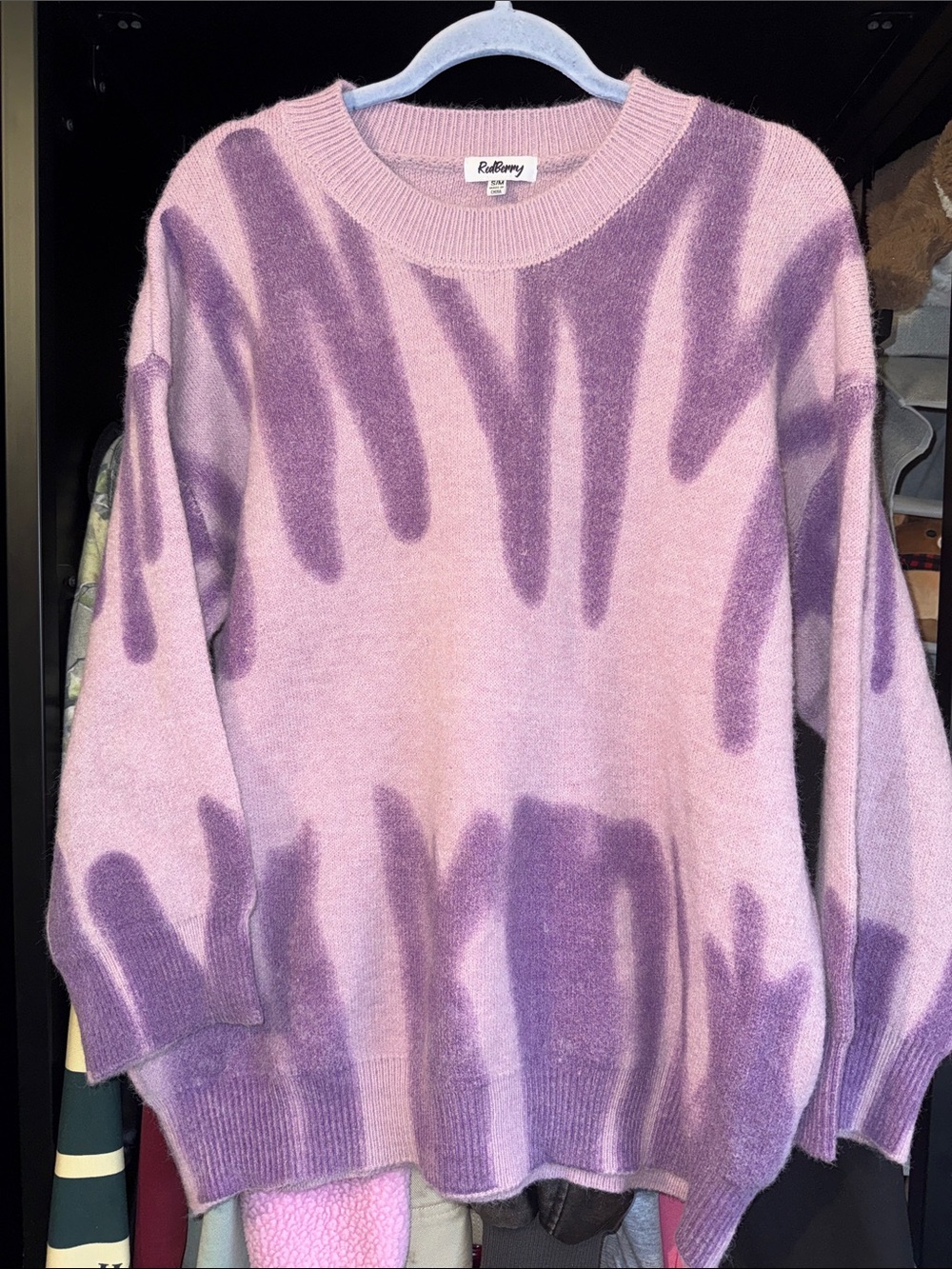 Vrg Girl Purple Lava Sweater